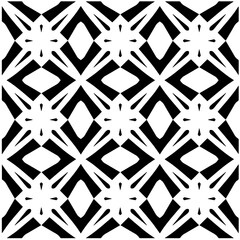 Design seamless monochrome geometric pattern. Abstract background. Vector art.Perfect for site backdrop, wrapping paper, wallpaper, textile and surface design. 
