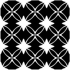 Design seamless monochrome geometric pattern. Abstract background. Vector art.Perfect for site backdrop, wrapping paper, wallpaper, textile and surface design. 