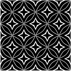 Design seamless monochrome geometric pattern. Abstract background. Vector art.Perfect for site backdrop, wrapping paper, wallpaper, textile and surface design. 