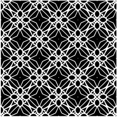 Design seamless monochrome geometric pattern. Abstract background. Vector art.Perfect for site backdrop, wrapping paper, wallpaper, textile and surface design. 