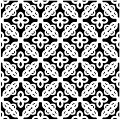 Design seamless monochrome geometric pattern. Abstract background. Vector art.Perfect for site backdrop, wrapping paper, wallpaper, textile and surface design. 
