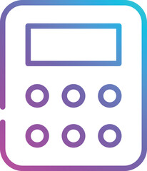Calculator vector icon