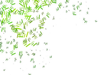 Light Green vector template with repeated sticks.