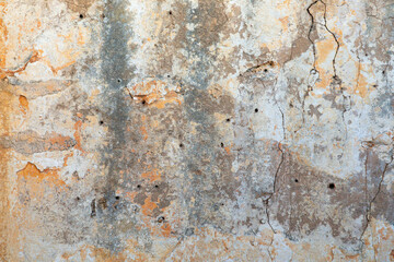 old rural house wall built by local stones