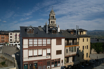 Ponferrada medieval city capital of the bierzo, a wonder
