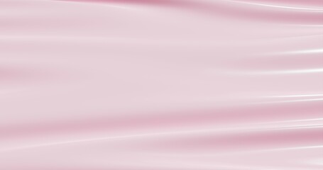 Pink cloth satin texture background. 3d rendering.	