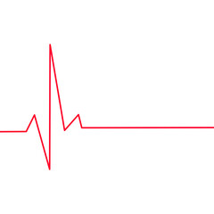cardiogram heartbeat pulse medical health heart line vector