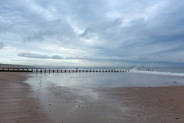 Scottish coast, North Sea, beautiful seascape
