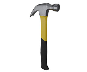 realistic manual hammer 3D rendering