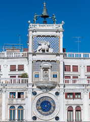 St. Mark's Clocktower. The Saint Mark's Basilica is the cathedral of Venice, in Italo-Byzantine architecture, symbol of Venetian wealth and power, since 11th century it known as Church of Gold. 2019