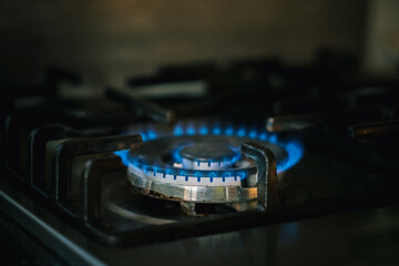 price rise for gas in climate crisis, gas emergency - 535645255