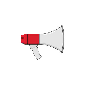 Isolated hand megaphone vector art and graphics