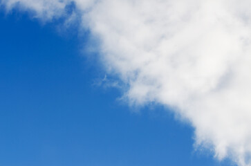 A cloud is an accumulation at a certain height in the troposphere of condensation products