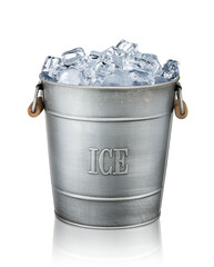 Ice bucket isolated