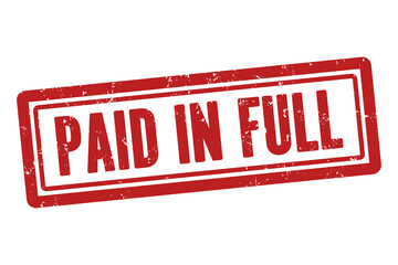 Stamp - paid in full