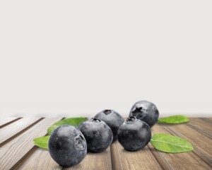 Tasty organic sweet fresh blueberry