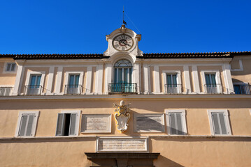 The Papal Palace of Castel Gandolfo (or Apostolic Palace of Castel Gandolfo is a museum belonging to the Holy See Until the pontificate of Benedict XVI 