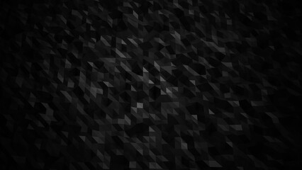 Fototapeta premium 3D Futuristic triangles background Abstract geometric grid pattern