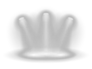Rolgordijnen white stage spotlight © POKPAK