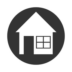 home icon round button