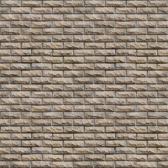Brown brick wall texture