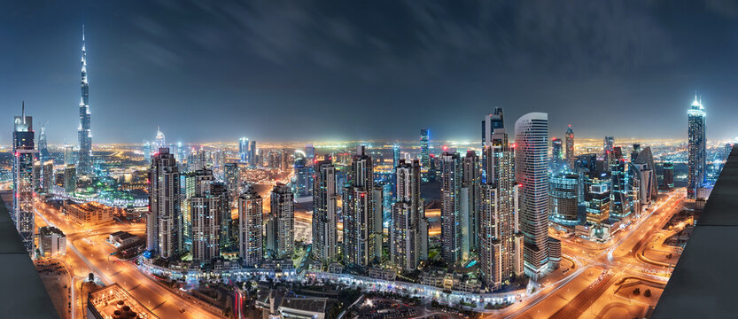 Dubai City Skyline