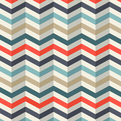 Abstract Zigzag Pattern Seamless. Zig Zag Background Color. Vector Abstract Design. Abstract geometric zigzag pattern background. Vector Illustration