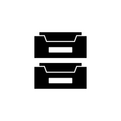 Archive folders icon vector for web and mobile app. Document vector icon. Archive storage icon.