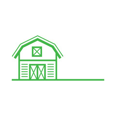 Village warehouse logo. Villages logo design
