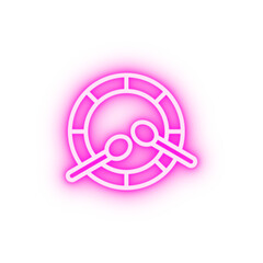 Bedug Ramadan neon icon