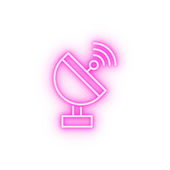 Antenna neon icon