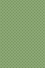 Bright green portrait background of vintage cross-stitch pattern