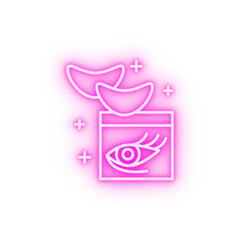 Patches eye mask neon icon