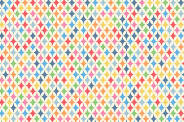 Shiny star background of the oriental traditional pattern. Vector illustration.