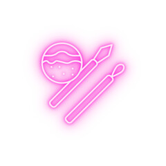 Hook tools neon icon