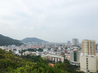 Aerial view of Vungtau city, Vietnam