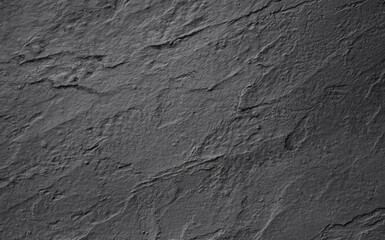 Cracked gray stucco wall. 　ヒビの入ったグレーの漆喰の壁