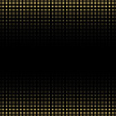 Geometric modern pattern. Golden ornament with dotted elements. Geometric abstract golden dotted pattern