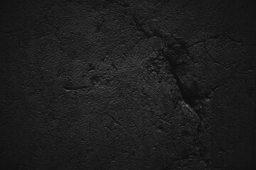 Black texture. Stone background. Dark marble. Rock texture. Rock surface with cracks. Rock pile. Paint spots wall. Grunge Rough structure. Abstract texture.
