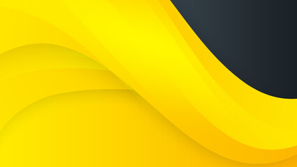 Modern black and yellow orange background. Black Sports Background with Lines and Shape. Abstract Background