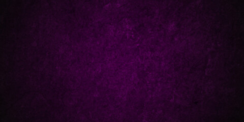 Dark black and purple stone grunge concrete cement blackboard chalkboard wall floor texture. Black and purple anthracite dark grunge old texture panorama backdrop background.