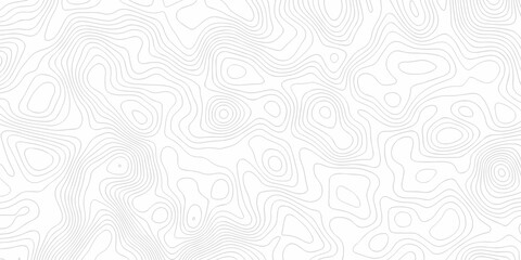 	
Topographic map background. silver line topography maount map contour background, geographic grid. Abstract vector illustration.	
