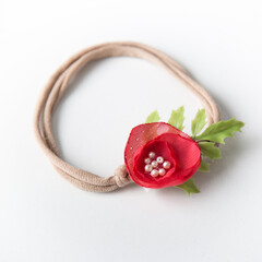 Baby flower headband fashionable artificial flowers infant head accesories