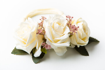 Baby flower headband fashionable artificial flowers infant head accesories