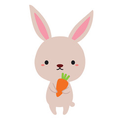 かわいい うさぎ キャラクター ポーズ イラスト06