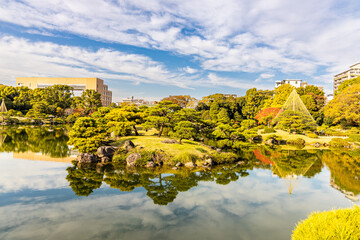 秋の清澄庭園