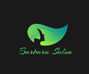 hair and beauty saloon logo desind