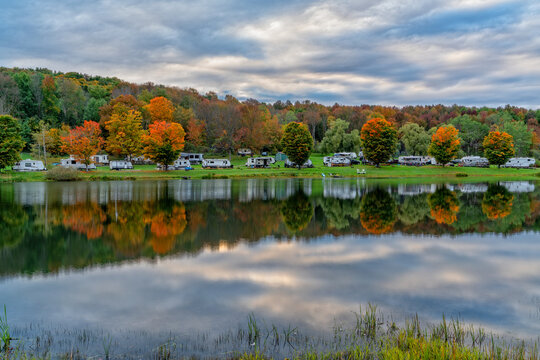 Rv Campground Autumn Colors