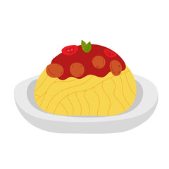 Spaghetti flat icon,linear,outline,graphic,illustration