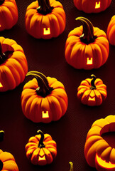 halloween pumpkins background